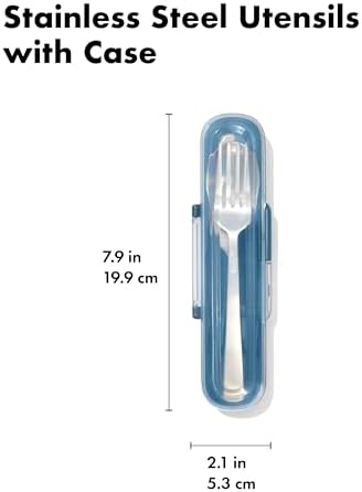 OXO Good Grips Prep and Go Utensils With Case - Ocean Blue