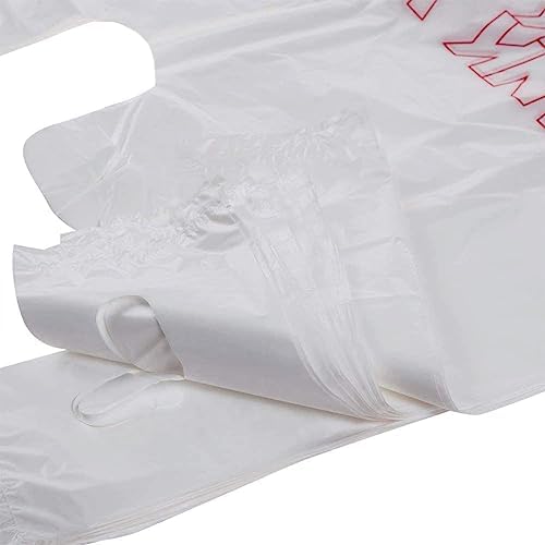 TashiBox Thank You Plastic Bags/T-shirt Bags, 350 Count