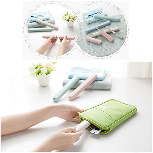 4 Pack Travel Toothbrush Case, Portable Breathable Toothbrush Holder Cases