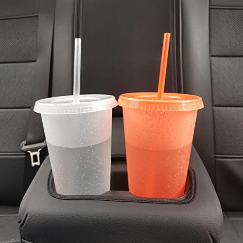 Suertestarry Tumbler with Straw and Lid,Water Bottle Iced Coffee Travel Mug Cup,Reusable Plastic Cups,Perfect for Parties,Birthdays… (White, 36 pack)