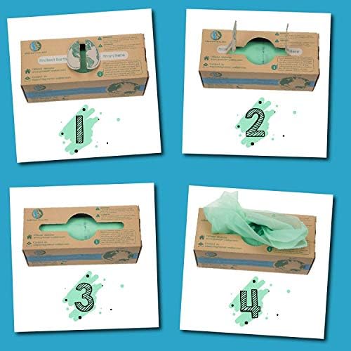 1.6 Gallon Compost Bags Small Compostable Trash Bags for Countertop Bin