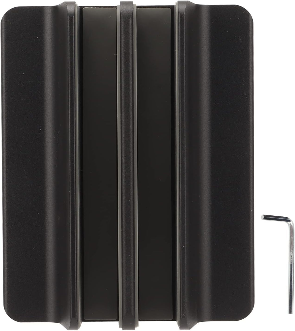 Pssopp Laptop Stand, Aluminum Alloy Vertical Holder with Silicone Protective Pad for Computers and Tablets, Ideal for Home Office and Students