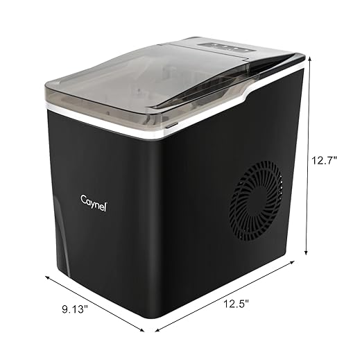 Countertop Ice Maker Machine – 9 Ice Cubes Ready in 6 Mins