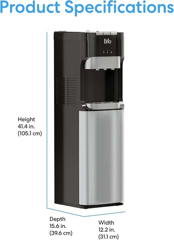 Brio Bottom Loading Water Cooler Dispenser