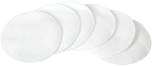 ForPro Pure & Natural Stitched Cotton Rounds for Face (400-Count), 100% Pure, Makeup Remover Pads, Hypoallergenic, Lint-Free, Vegan & Cruelty-Free, 100 Cotton Pads (Pack of 48)
