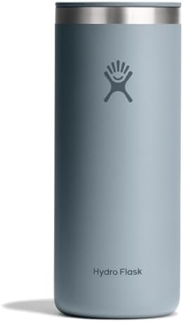 Hydro Flask Travel Coffee Cup – Insulated Stainless Steel, Non-Spill, Leak Proof To-Go Tumbler 20 Oz Shale Gray