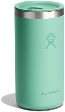 Hydro Flask Travel Coffee Cup – Insulated Stainless Steel, Non-Spill, Leak Proof To-Go Tumbler 16 Oz Mermaid Green