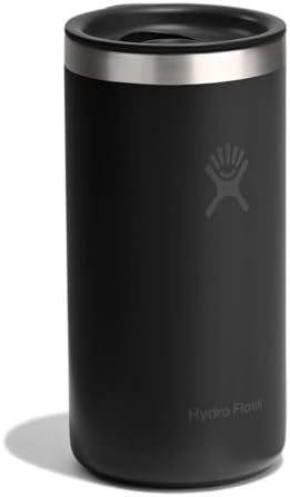 Hydro Flask Travel Coffee Cup – Insulated Stainless Steel, Non-Spill, Leak Resistant to-Go Tumbler 16 Oz Black