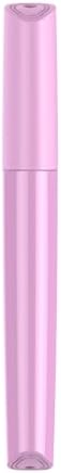 Plastic Travel Toothbrush Cover Portable Toothbrush Box, Breathable Design with Air Hole More Container Toothbrush Tube Container for Home Daily Travel Camping School Business Trip (Pink)