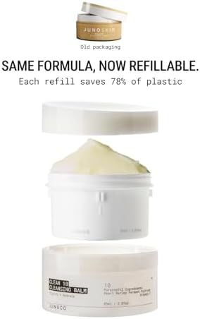 JUNO & Co. Clean 10 Cleansing Balm 10 Ingredients Makeup Remover 85g / 3.0oz