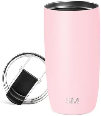 Simple Modern Travel Coffee Mug with Lid | 16oz | Pink