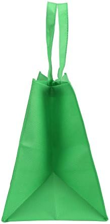 Tosnail 12 Pack Reusable Grocery Bags with Handles, Black, Blue, Green