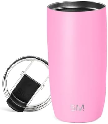 Simple Modern Travel Coffee Mug with Lid | 16oz | Pink