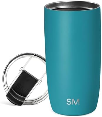 Simple Modern Travel Coffee Mug with Lid | 16oz | Teal