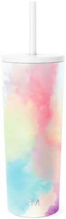 Simple Modern Iced Coffee Tumbler, Insulated | 24oz | Tie Dye