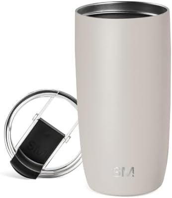 Simple Modern Travel Coffee Mug with Lid | 16oz | Beige