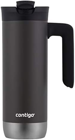 Contigo Superior 2.0 Stainless Steel Travel Mug with Handle with SNAPSEAL Lid,20oz.,(Pack of 4)