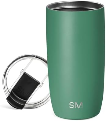 Simple Modern Travel Coffee Mug with Lid | 16oz | Green