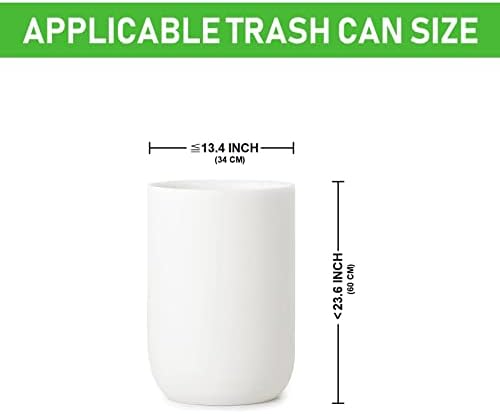 Compost Bags 8 Gallons 30Liter Extra Thick 0.87 Mils Food scrap waste bags with US BPI ASTM D6400 and Europe OK Compost Home Certified