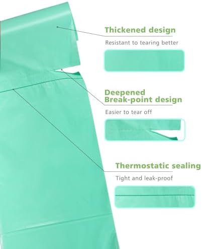 Compostable Trash Bags 1.2 Gallon 150 Packs,AYOTEE Compost, Biodegradable trash bags