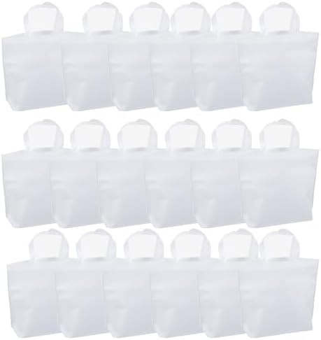 36-Pack Tote Bags Multipurpose Reusable Grocery Bag (White Colors 36 Pack)