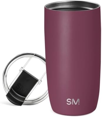 Simple Modern Travel Coffee Mug with Lid | 16oz | Purple