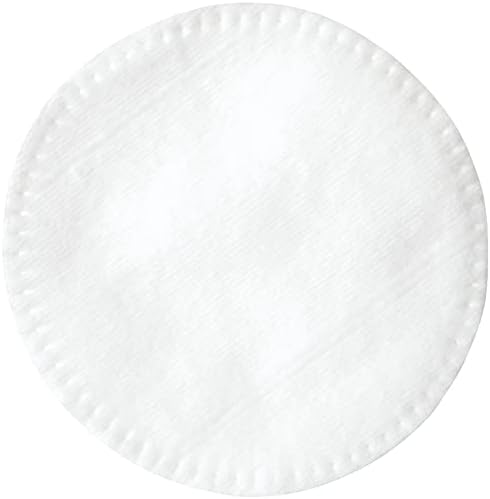 ForPro Pure & Natural Stitched Cotton Rounds for Face (400-Count), 100% Pure, Makeup Remover Pads, Hypoallergenic, Lint-Free, Vegan & Cruelty-Free, 100 Cotton Pads (Pack of 48)