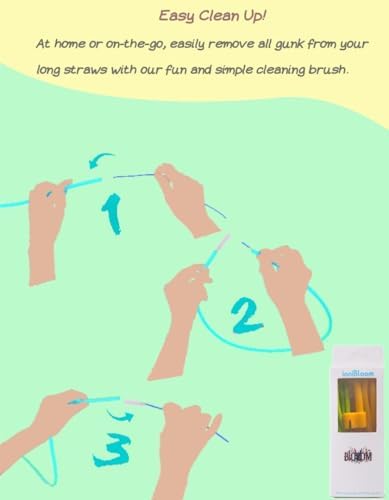 Extendable Long Straws for Stanley Cup, 2 Pack 35" Reusable Silicone Straws- CPC Certified, Fits 40 oz Tumbler And Large Water Bottle, Soft & Flexible Straw Accessories Gift Idea