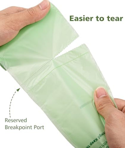 AYOTEE 150 Bags Compostable Trash Bags 3 Gallon Trash Bag, Compostable Bags