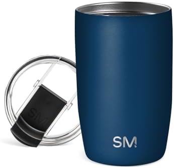 Simple Modern Travel Coffee Mug with Lid | 12oz | Blue