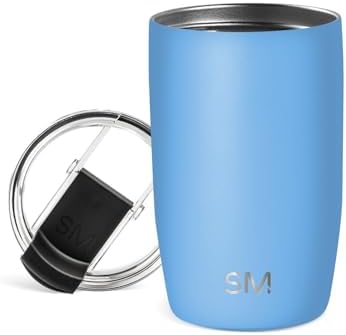 Simple Modern Travel Coffee Mug with Lid | 12oz | Blue