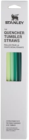 Stanley Quencher Tumbler Straws | Reusable Replacement Straws for Tumbler with Handle | Stainless Steel Drinking Cup Accessory | BPA-Free