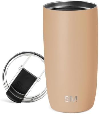 Simple Modern Travel Coffee Mug with Lid | 16oz | Tan