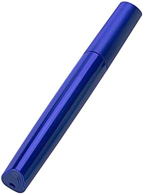 Travel Toothbrush Case, Portable Toothbrush Cover Container Storage Container, Breathable Design with Air Hole More Tube for Travel Hiking Camping and Business Trip (Deep Blue)