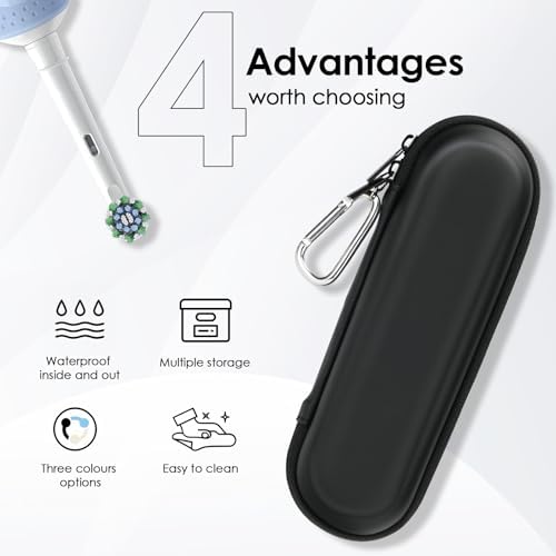Electric Toothbrush Case Compatible with Oral B/Oral-B Pro/Philips Sonicare