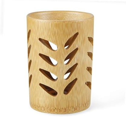 Leaf Shape Toothbrush Holder, Bamboo