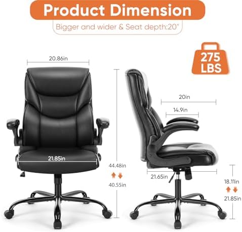 Sweetcrispy Heavy Duty Office Chair, Gaming Desk Chair 2 Pack