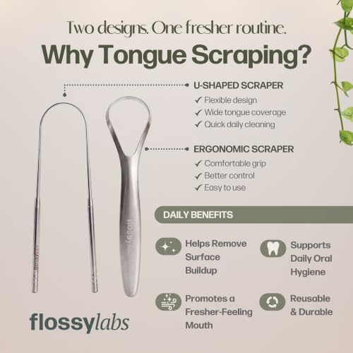 Travel Dental Kit with Tongue Scraper Bamboo Toothbrush