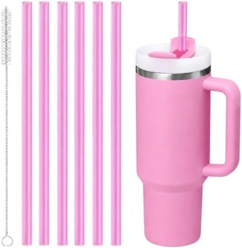 Joshey Replacement Straws for Stanley Quencher 30oz Tumbler, 6 Pack