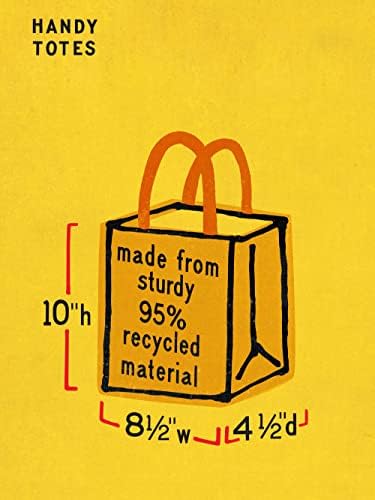Blue Q Handy Tote Bag - Funny Reycled & Reusable Tote Bag