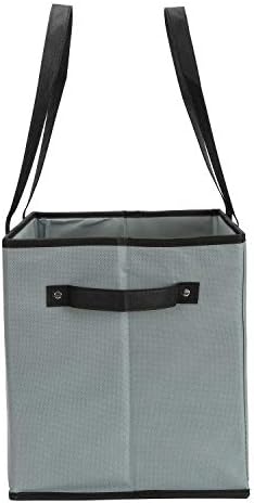 Foraineam Reusable Grocery Bags Set Durable Heavy Duty Tote Bag Collapsible Grocery Shopping Box Bag with Reinforced Bottom