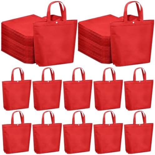 Paterr 100 Pcs Reusable Shopping Bags Bulk