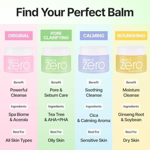 BANILA CO Clean it Zero Pore Clarifying Cleansing Balm - Vegan (6.08 fl oz)