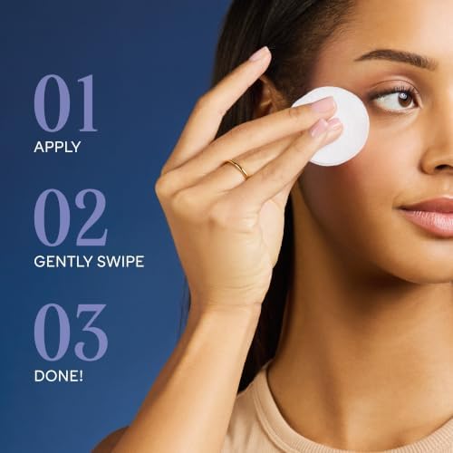 Marcelle Oil-Free Eye Make-Up Remover Pads, Sensitive Eyes, 85 Pads