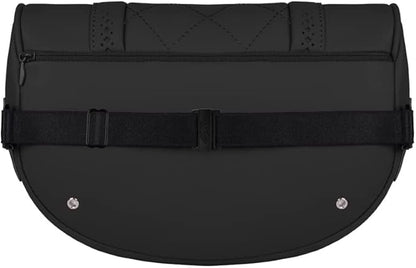 LUNDA Luxury Car Neck Pillow Car Travel Neck Rest Pillows Seat Cushion Support Napa Leather for Mercedes Benz S-Class headrest (Black