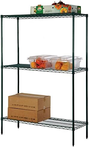 Omega 24" Deep x 48" Wide x 54" High 3 Tier Freezer Starter Shelving Unit