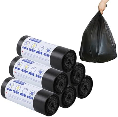 Handle Tie Compostable Food Scrap Bags For Counter Top Compost Bin, Small Compost Bags, 100 Count, 10 Liter Small Kitchen Food Scrap Waste Bags for Compost