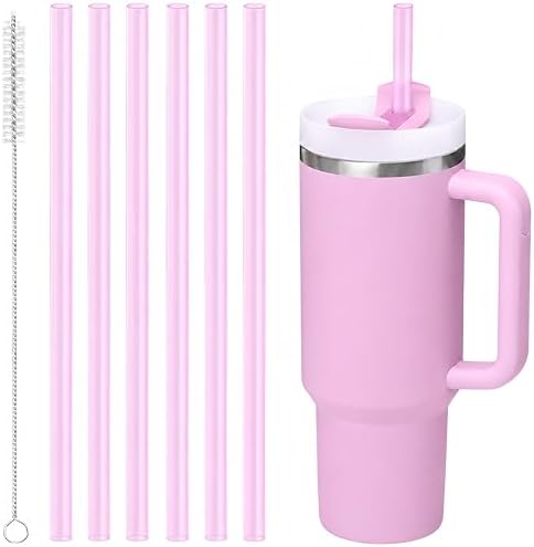 Joshey Replacement Straws for Stanley Quencher 30oz Tumbler, 6 Pack
