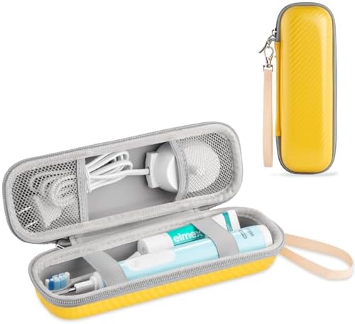 Toothbrush Travel Case for Oral B/Oral-B Pro 1000 1500 5000 7000 7500 9600 Electric Toothbrush, Portable Hard Protective Storage Bag