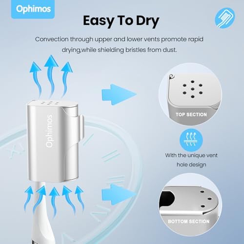Aluminum Toothbrush Head Cover/Cap/Protector Case